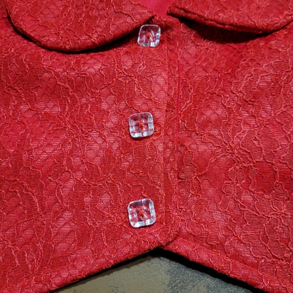 New Red Laced Vest - Picture 2 of 5